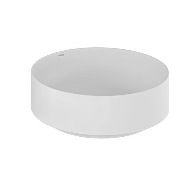 Раковина для ванной Kludi Resa R ⌀40 см керамика белый матовый 58CW1053