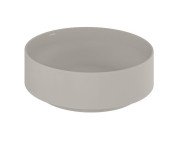 Раковина для ванной Kludi Resa R ⌀40 см керамика серо-бежевый матовый 58CW10O2