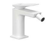 Смеситель для биде Kludi Decus с донным клапаном белый матовый 542175375