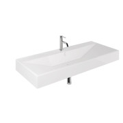 Раковина для ванной Kludi Resa 121х50,5 см керамика белый 59WW12143