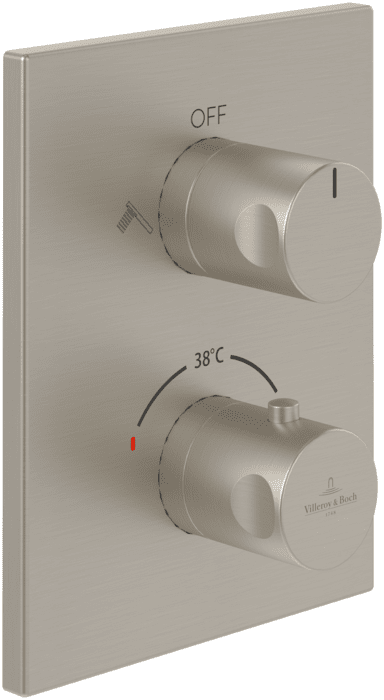 Термостат для душа Villeroy & Boch Universal Taps & Fittings встраиваемый матовый никель TVD00065300064