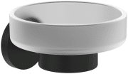 Мыльница для ванной Villeroy & Boch Elements - Tender с держателем матовый черный TVA151019000K5