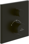Термостат для душа Villeroy & Boch Universal Taps & Fittings встраиваемый матовый черный TVS000039000K5