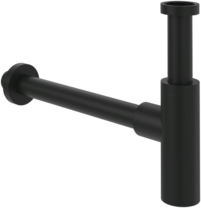Сифон для раковини Villeroy & Boch Universal Taps & Fittings матовий чорний TVC000004000K5
