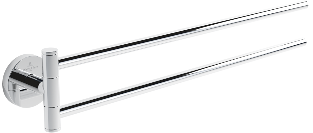 Держатель для полотенец Villeroy & Boch Elements - Tender двойной хром TVA15103800061