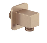 Шланговое подключение Kludi A-Qa брашированная бронза PVD 65548N100