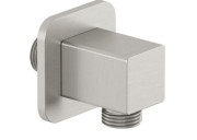 Шланговое подключение Kludi A-Qa брашированный никель PVD 65548N500