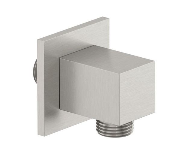 Шланговое подключение Kludi A-Qa брашированный никель PVD 65549N500