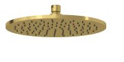 Лійка для верхнього душу Kludi A-Qa ⌀250 мм метал золото брошуроване PVD 64325N000