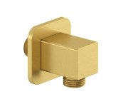 Шлангове підключення Kludi A-Qa брошуроване золото PVD 65548N000