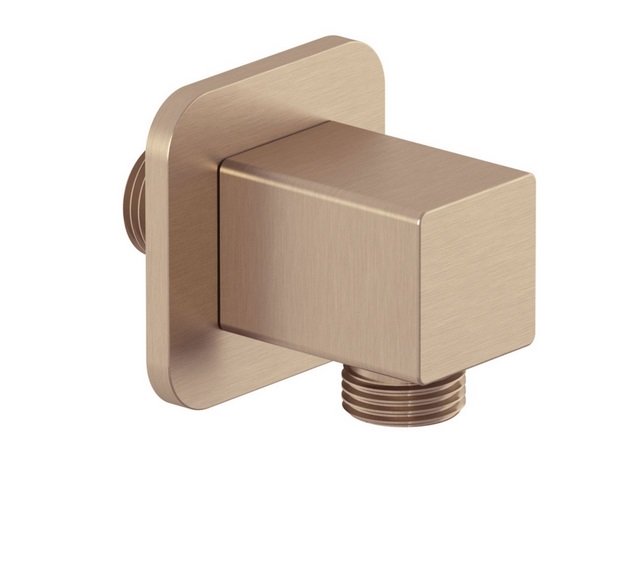 Шлангове підключення Kludi A-Qa брошурована бронза PVD 65548N100