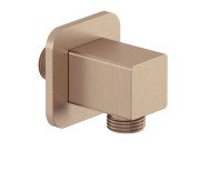 Шлангове підключення Kludi A-Qa брошурована бронза PVD 65548N100