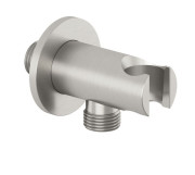 Шлангове підключення Kludi A-Qa з тримачем для душу брошурований нікель PVD 65567N500