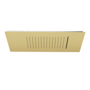 Верхній душ Kludi Asana вбудований 60х30 см брошуроване золото PVD 69450N000