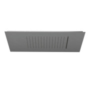 Верхній душ Kludi Asana вбудований 60х30 см збройова сталь PVD 69450N200