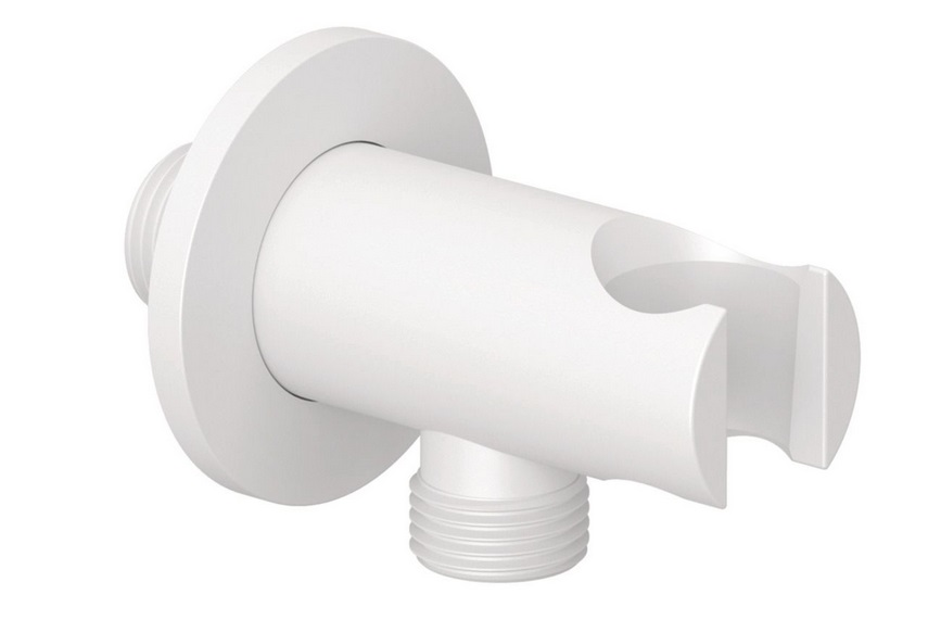 Шлангове підключення Kludi A-Qa із тримачем для душу білий матовий 655675300