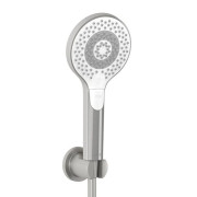 Ручной душ на держателе Kludi Dive 3-режимный брашированный никель PVD 69950N500