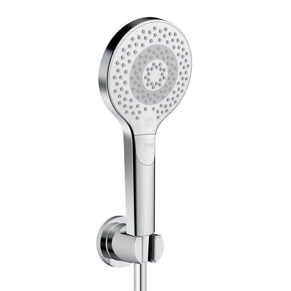 Ручний душ на тримачі Kludi Dive 3-режимний хром 699500500