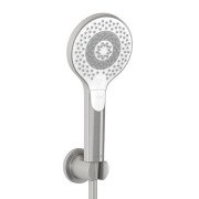 Ручний душ на тримачі Kludi Dive 3-режимний брошурований нікель PVD 69950N500