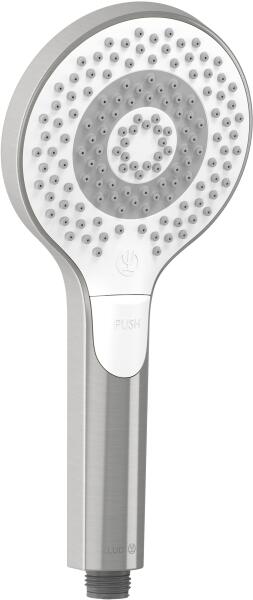 Душова лійка Kludi Dive ⌀117 мм 3-режимна нікель брошурований PVD 69830N500