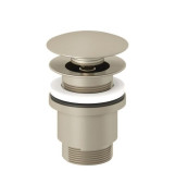 Донний клапан для раковини Kludi Push-Open брошурований нікель PVD 10426N500