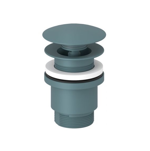Донный клапан для раковины Kludi Push-Open морской матовый 10426O300