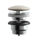 Донний клапан для раковини Kludi Push-Open сіро-бежевий матовий 10471O200