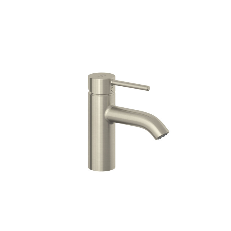 Смеситель для раковины Kludi Bozz с донным клапаном брашированный никель PVD 38266N576