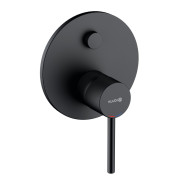Смеситель для душа Kludi Bozz встраиваемый однорычажный черный матовый 387593976