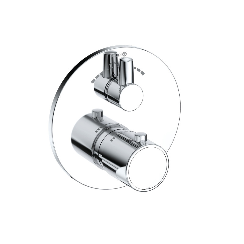 Термостат для душа Kludi Zenta SL встраиваемый одновентильный хром 388100545