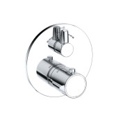 Термостат для душа Kludi Zenta SL встраиваемый одновентильный хром 388100545