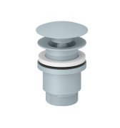 Донный клапан для раковины Kludi Push-Open голубой матовый 10426O400