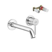 Змішувач для раковини Kludi Bozz настінний одноважільний хром 382450576S