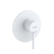 Смеситель для душа Kludi Bozz встраиваемый однорычажный белый матовый 387555376