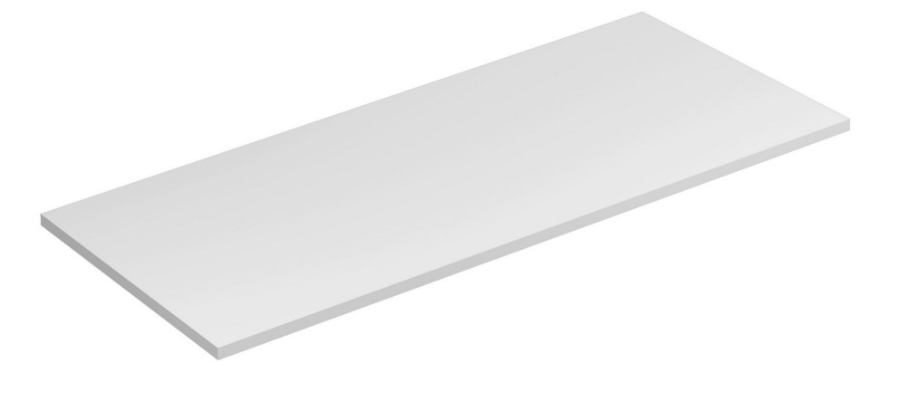 Стільниця для підвісної тумби Kludi Icos 120х50 см МДФ білий матовий 50T12053