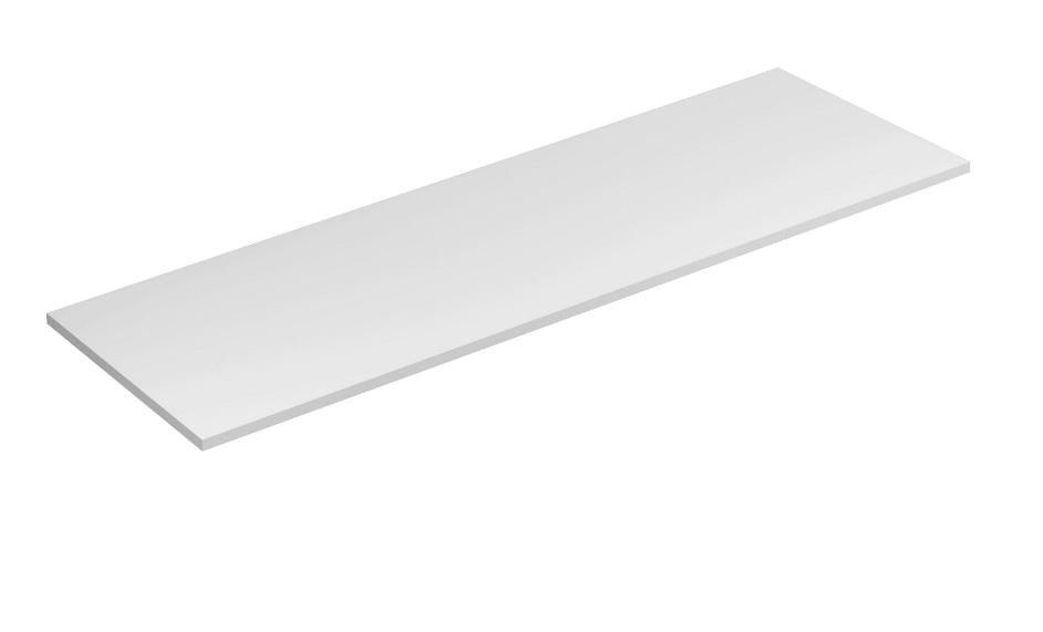 Столешница для подвесной тумбы Kludi Icos 160х50 см МДФ белый матовый 50T16053