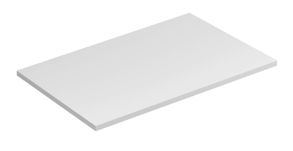 Столешница для подвесной тумбы Kludi Icos 80х50 см МДФ белый матовый 50T8053