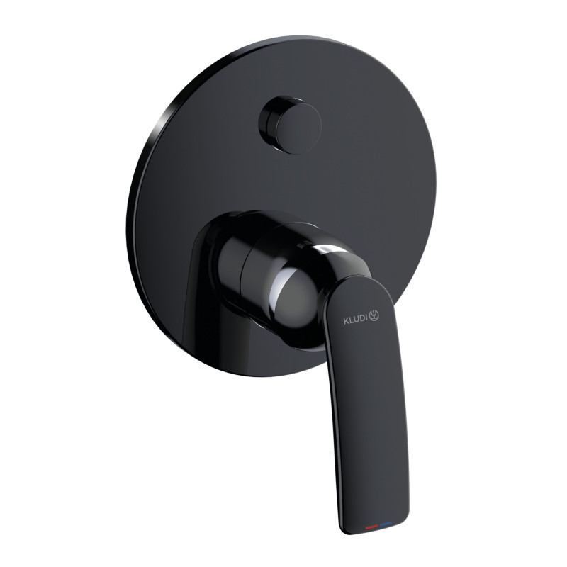Змішувач для душу Kludi Balance одноважільний чорний матовий/хром 527598775