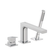 Смеситель на борт ванны Kludi Decus с душевым гарнитуром хром 544480575