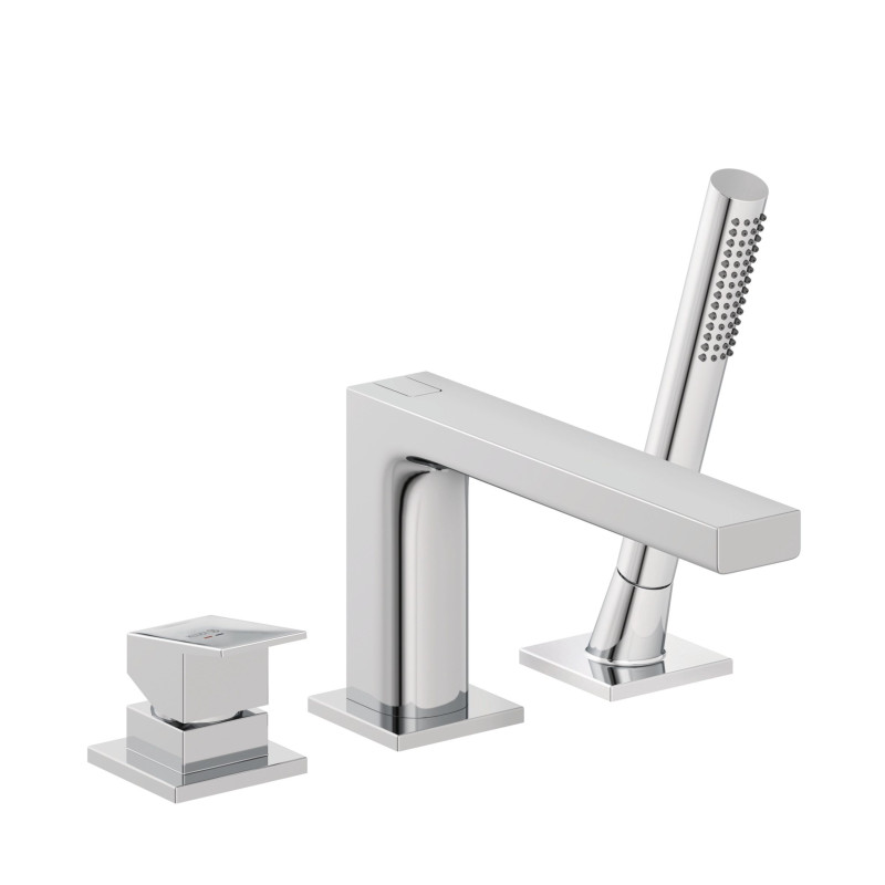 Смеситель на борт ванны Kludi Decus с душевым гарнитуром хром 544480575