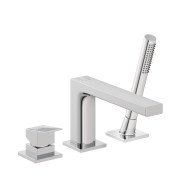 Смеситель на борт ванны Kludi Decus с душевым гарнитуром хром 544480575