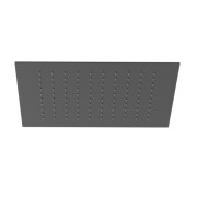 Верхний душ Kludi Asana встраиваемый 1-режимный 34х34 см черный матовый 694003900