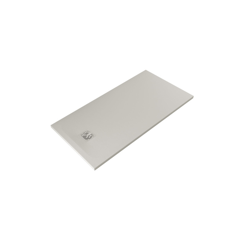 Душовий піддон Kludi Terra 70х140 см композит сіро-бежевий матовий 08DW01O2