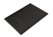 Душовий піддон Kludi Terra 80х120 см композит чорний матовий 08DW0739