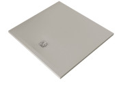 Душовий піддон Kludi Terra 100х100 см композит сіро-бежевий матовий 08DW18O2