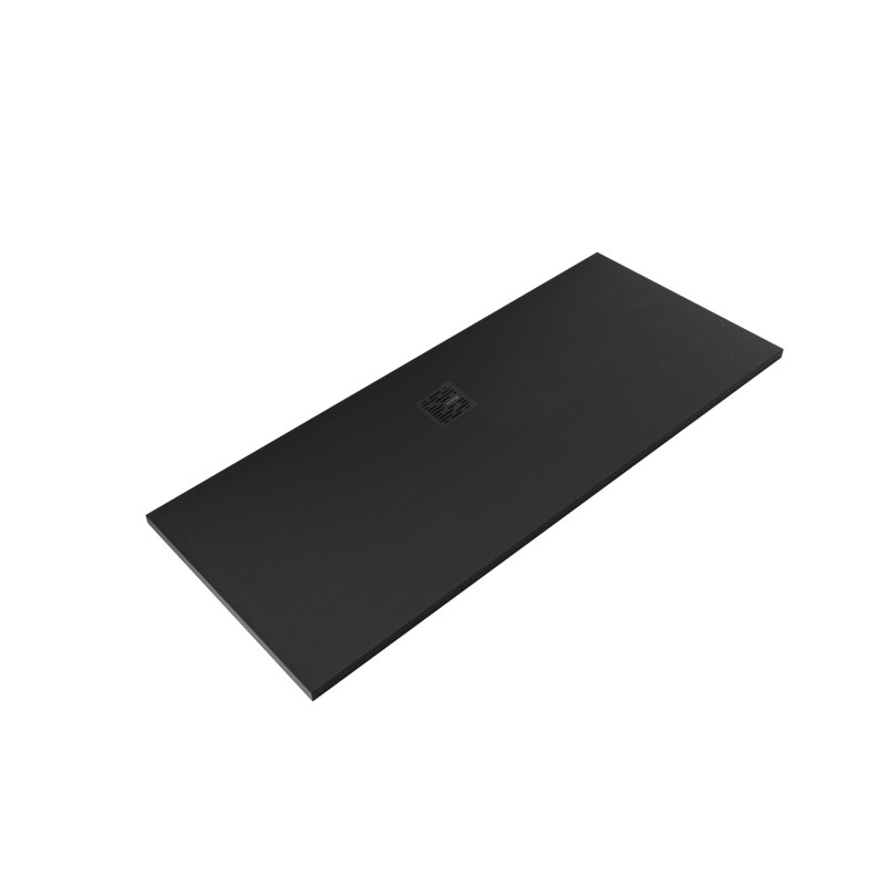 Душовий піддон Kludi Terra 170х70 см композит чорний матовий 08DW1939
