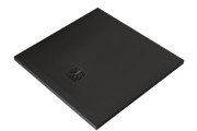 Душовий піддон Kludi Terra 80х80 см композит чорний матовий 08DW0939