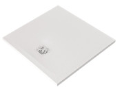 Душовий піддон Kludi Terra 80х80 см композит матовий білий 08DW0953