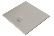 Душовий піддон Kludi Terra 80х80 см композит сіро-бежевий матовий 08DW09O2
