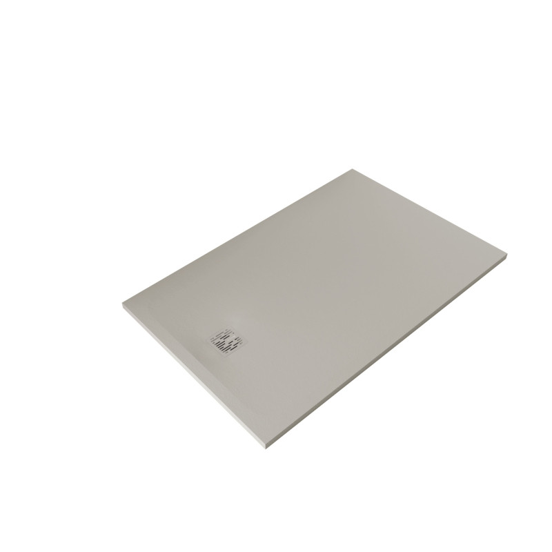 Душовий піддон Kludi Terra 90х140 см композит сіро-бежевий матовий 09DW06O2